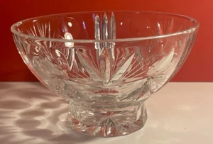 Cuenco estilo bohemia cristal de plomo pesado para servir de colección, decorativo - Imagen 1 de 13