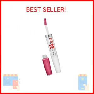 Maybelline Super Stay 24, 2-Step Liquid Lipstick Makeup, Long Lasting Highly Pig - Picture 1 of 2