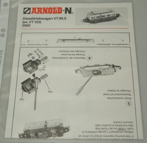 Arnold scala N linea locomotiva per 2920 - Foto 1 di 1