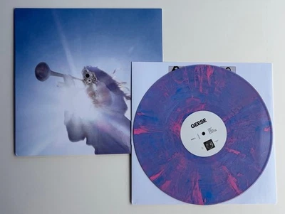 GEESE Getting Killed Pink & Blue Marbled Vinyl Blood Records LP /500 NEW Ding - Image 1 of 4