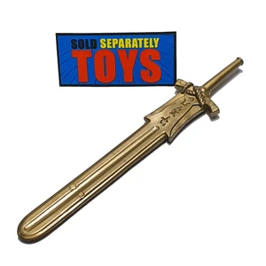 Vintage Conan The Adventurer SWORD Star Metal Slash Gold Waffe Zubehörteil - Bild 1 von 6