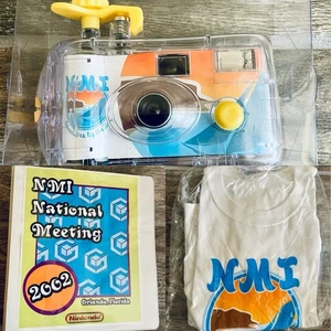 RARE Nintendo NMI 2002 National Meeting Binder T-Shirt Underwater Camera Promo - Bild 1 von 19