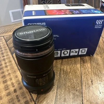 Olympus M.Zuiko Digital ED 60mm f/2.8 Macro Lens - Black - Image 1 of 4