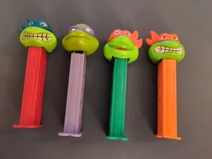 Vintage Pez Dispenser-Pat. # 5.9-China,Hungary,Slovenia-TMNT-Set of 4 -A82 - Picture 1 of 7