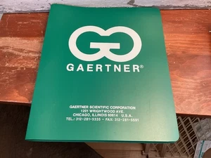 Gaertner Ellipsometers 3 Sec. Noncontact Thin Film Measurement E Series Catalog - Picture 1 of 13