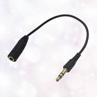  17 CM Headphone Extension Cord Male-to-female Line Headphones Cable Computer