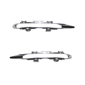 2xFor Benz S Class S350 S500 S600 2009-13 Front Left Right Fog Light Cover Frame - Picture 1 of 2