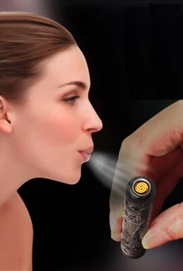 USB Engraving Sandalwood Electronic Rechargeable Flameless Cigarette Lighter - Picture 1 of 11