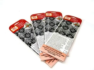 Lote de 4 piezas de papeles podgeables Mod Podge 10"" x 14,75"" 16 hojas blanco y negro damasco - Imagen 1 de 3