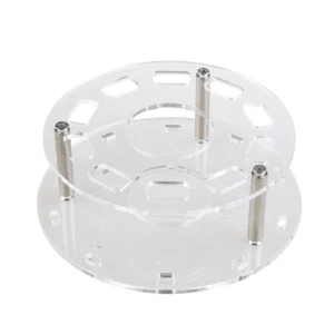 10 PIEZAS Estante Cosmético Herramienta 10 piezas Ovalado Maquillaje Cepillo Soporte Estante de Secado Organizador - Imagen 1 de 5