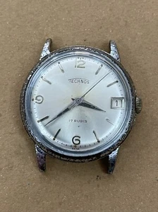 Vintage Tecnhos 17 Rubis Watch - Picture 1 of 6