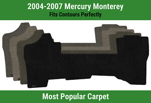Lloyd Ultimat Front Row Carpet Mat for 2004-2007 Mercury Monterey 