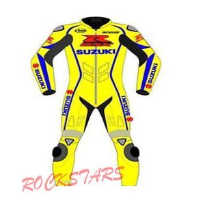 Combinaison en cuir Moto GSXR de hombres FR motorbike/motogp leather suit