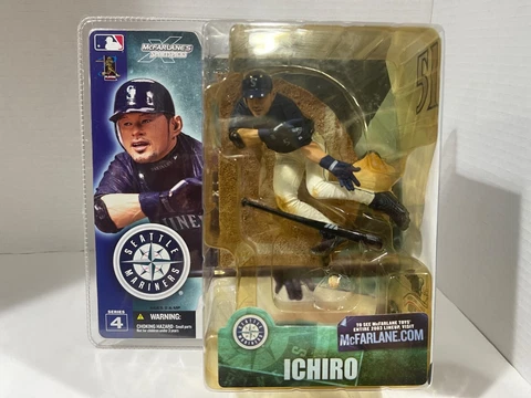 2003 McFarlane Sportspicks MLB Series 4 Seattle Mariners Ichiro Suzuki Cover