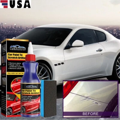 Removedor de arañazos de coche para arañazos profundos restaurador de pintura pulido automático reparación cera Foto 1 de 4