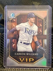 Carson Williams 2025 Bowman Prospettive Molto Importanti #1 Raggi - Foto 1 di 2