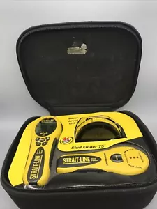 Strait-Line 3-Pc Laser System W/ Case Sonic Laser Tape, Laser Level, Stud Finder - Picture 1 of 11