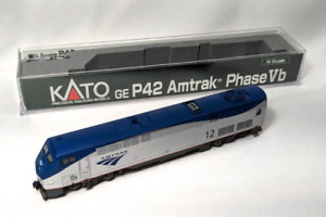N Scale  KATO 176-6027 AMTRAK "Genesis"  GE P42 Phase Vb  Diesel locomotive # 12
