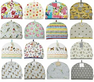 NEW COOKSMART INSULATED TEA POT TEAPOT COSY 100% COTTON NOVELTY KITCHEN COVER - Picture 1 of 15