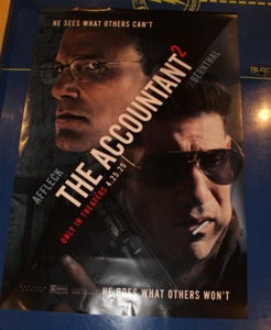 Póster original de la película The Accountant 2 2025 27" x 40" - Imagen 1 de 1