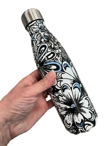 Starbucks Art Kelsey Montague S’Well #whatliftsyou 17oz Trinkflasche Metall - Bild 1 von 5