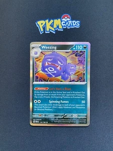 Juego de cartas coleccionables Pokémon Weezing 151 110/165 holograma raro LP. - Imagen 1 de 3