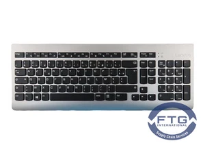 00XH857 Keyboard_Mouse Wireless French Silver Non_Backlight - Picture 1 of 3