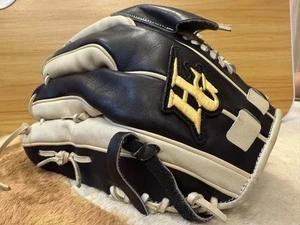 High Gold Rechtshand Soft & Hardball Pitcher Handschuh groß gebraucht Baseball - Bild 1 von 10