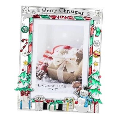 Marco de fotos 5x7 metal 2025 árbol de Navidad alto árbol de Navidad (2025) Foto 1 de 4