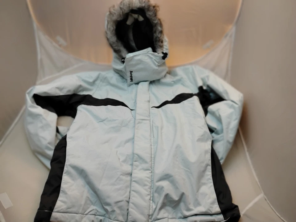 Mujer Billabong Esquí Snowboard Chaqueta Día Sueño Talla Mediana Lt Azul Gris Oscuro Foto 1 de 4