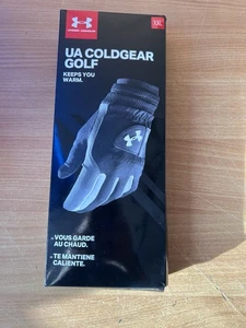 Under Armour Mens Golf Gloves, Coldgear Pair - Black - XXL - Picture 1 of 4