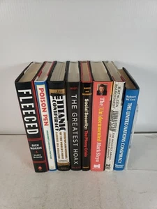 Conspiracy, Hoaxes, Government Scams (8 Book Lots) United Nations, Titanic - Imagen 1 de 12