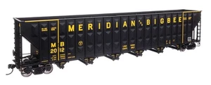 Tolva para astillas de madera Greenville Walthers Mainline HO 56351 Meridian & Bigbee M&B 73' - Imagen 1 de 3