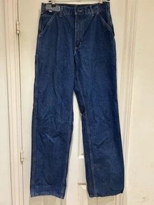 Carhartt Mens Jeans Blue W32 L36 Flame Resistant Traditional CAT 2 Denim. Tall - Picture 1 of 9