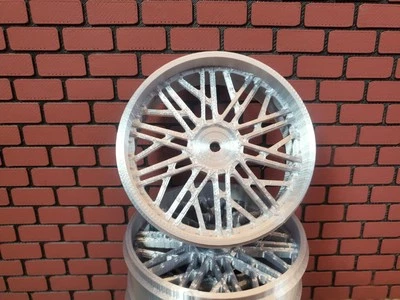 Ruedas de radiocontrol impresas en 3D de 1:10 para neumáticos Redcat 26ers coche de radiocontrol de 12 mm hexagonal PLA Foto 1 de 3