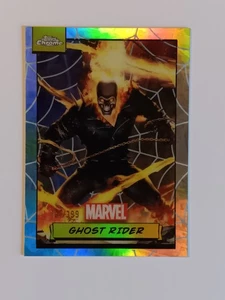 Ghost Rider 2024 Topps Chrome Marvel Spider Web Refractor 137/399  - Bild 1 von 5