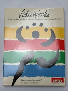 VideoWorks for Macintosh, 1986 by MacroMind- Box, Disks, Manual, Ref. Card RARE! - Afbeelding 1 van 7