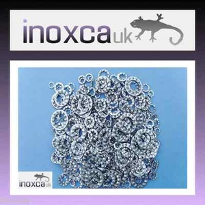 STAINLESS STEEL A2 SHAKEPROOF WASHERS MIXED PACK 350 PIECES M3 M4 M5 M6 M8 M10 - Picture 1 of 3