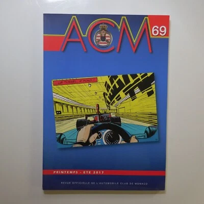 Magazine 69 Automobile Club Monaco ACM 2017 Car Race Vintage Collection N5517 - Image 1 of 4