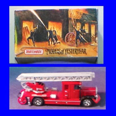 Matchbox Model of Yesteryear 1932 Mercedes-Benz Ladder Truck - Image 1 of 4