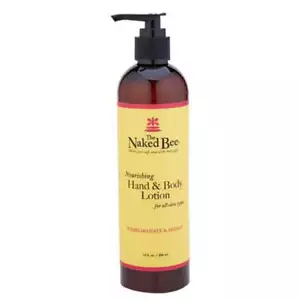 Nackte Biene Hand- & Körperlotion 12 Unzen - Granatapfel & Honig - Bild 1 von 1