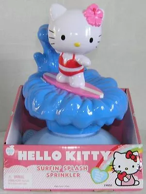 Hello Kitty Sprinkler Water Toy Surfin' Splash BIG FUN NICE GIFT NIB  — 第 1/3 张图片