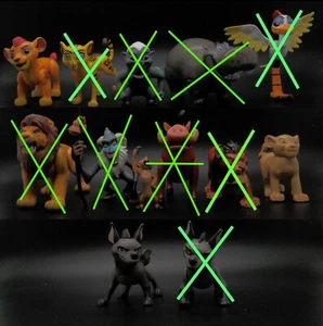 Lion King Lion Guard Simba Fuli Ono Scar Timon Nala Rafki Janja Bunja Bahte Toys - Picture 1 of 13