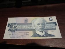 1986 - Canadian $5 bill - five dollar note - GNL8562104