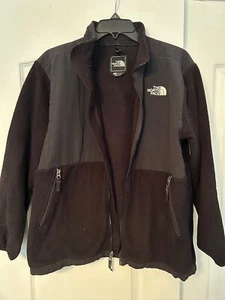 The North Face Denali Jacket Long Sleeve Full Zip Black Size XL - Picture 1 of 6