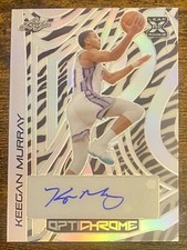 2023 Leaf Optichrome Keegan Murray #BA-KMI XRC RC Rookie Auto Kings 2/3 Signed