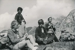 ALBANIE c. 1938 - Groupe de Montagnards Albanais Albanie Div 4691 - Picture 1 of 2
