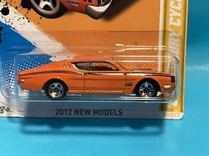 Hot Wheels ‘69 Mercury Cyclone Orange 2012 New Models Carded - Picture 1 of 7