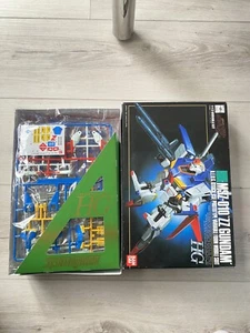 Bandai 1/144 MSZ-010 ZZ Gundam Prototype HG Kit Japan New In box 1991 Vintage - Picture 1 of 4