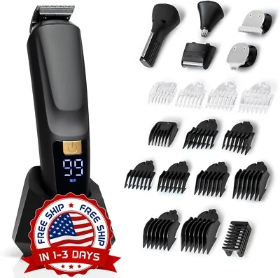 Maquina De Afeitar Electrica Para Hombre Afeitadora Rasuradora Barba Afeitadoras - Image 1 of 4